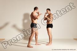 Fighting reference poses of Norbert & Radan